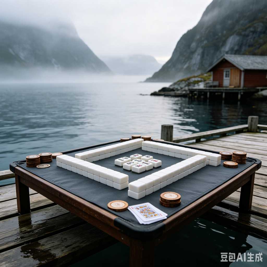 camping mahjong game set