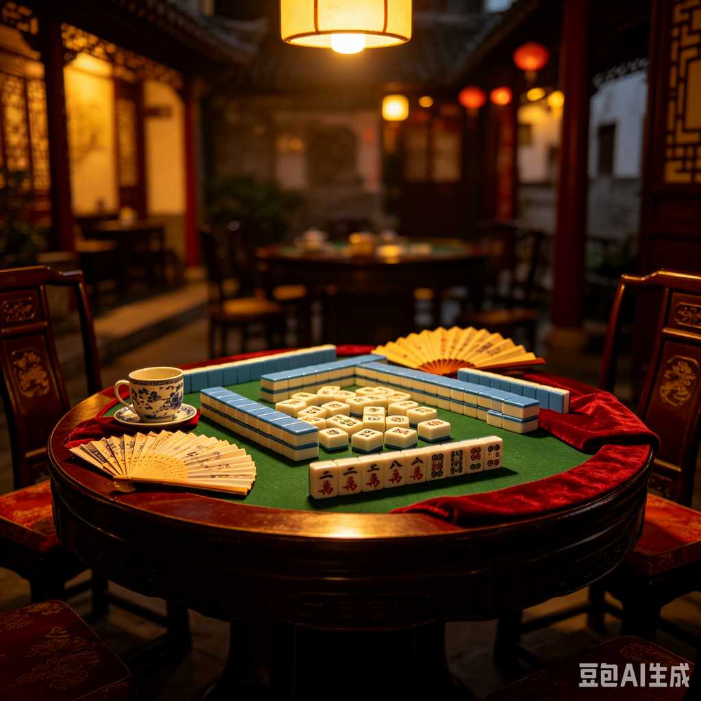 fine polished mahjong set