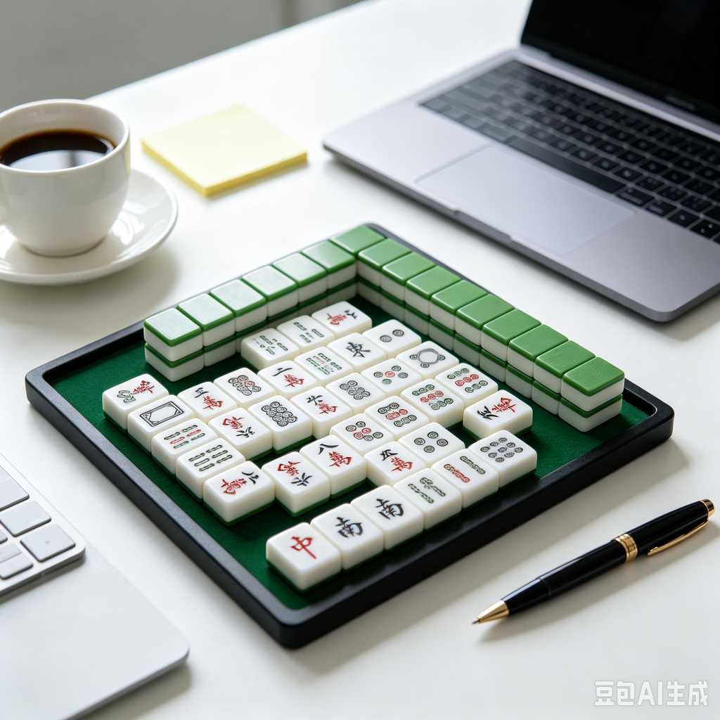 matte finish mahjong set