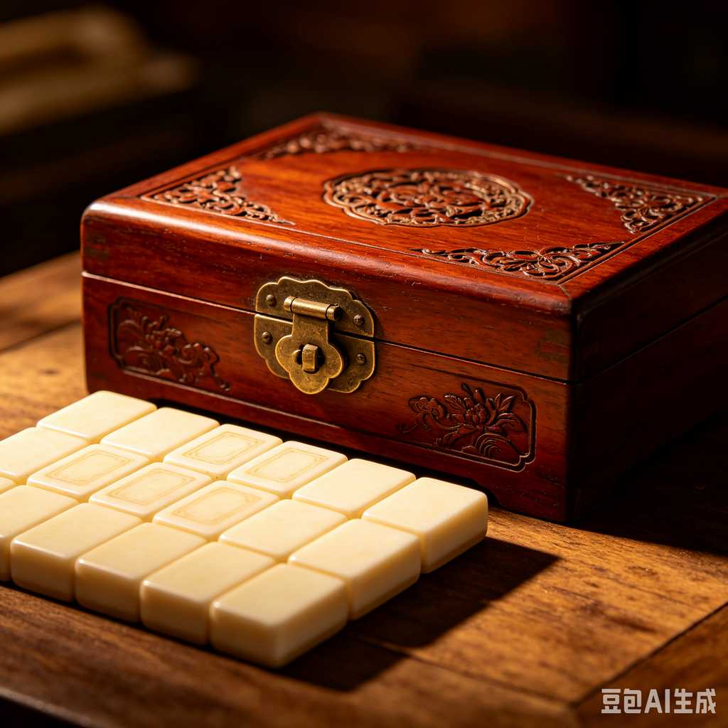 personalized gift mahjong set