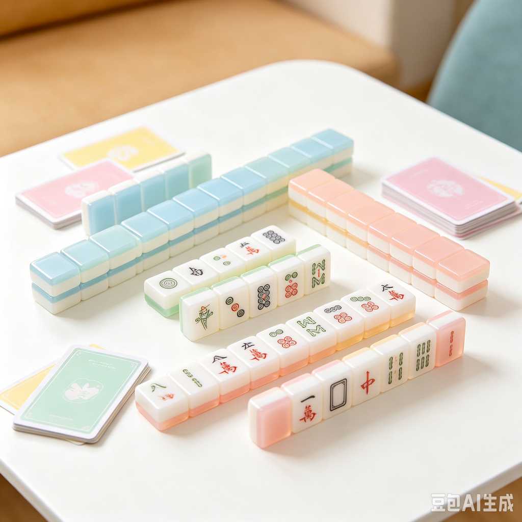 scratch resistant mahjong tiles