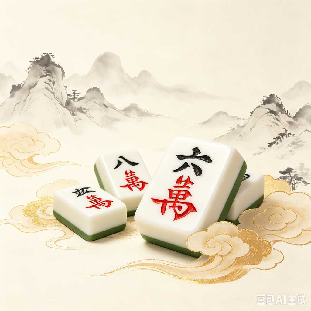 new year mahjong set gift